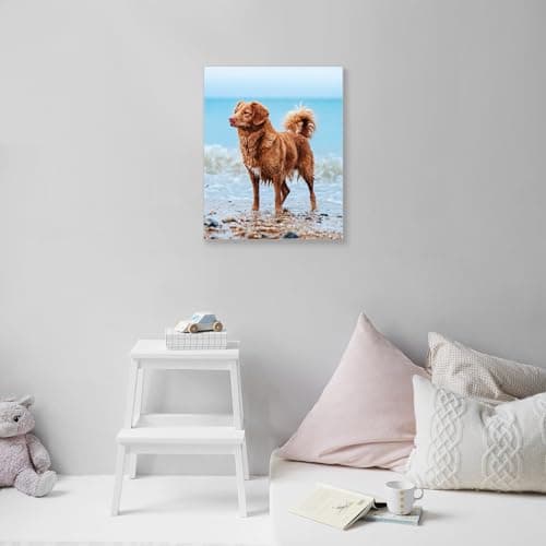 WEGA Custom Canvas Prints with Your Photos (8 X 10 Framed) Personalized Canvas Wall Art, Custom Photo Prints for Bedroom Living Room Office Decor, Personalized Picture Gift for Fam thumbnail 6