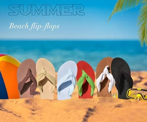 KuaiLu Flip Flops Women Arch Support Yoga Mat Comfortable Summer Beach Walking Thong Cushion Sandals Slip on Outfits Travel Essential Orthotic Slides Indoor Outdoor Slippers Shoes  thumbnail 9