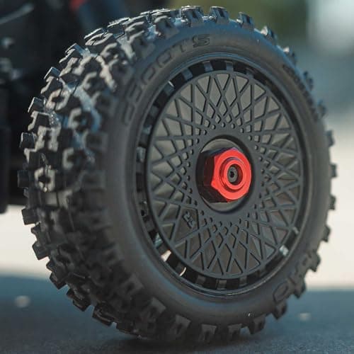 Buggy ARRMA Typhon 4X4 RTR 1/8 Cepillado Azul (Sin Batería/Cargador)