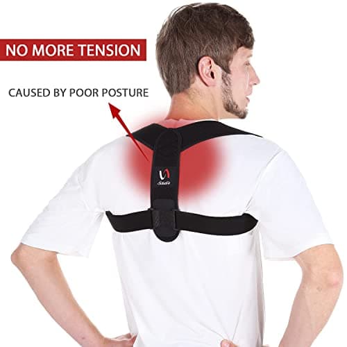 Schiara Posture Corrector for Men and Women, Comfortable Upper and Back Brace, Adjustable Back Support for Back, Shoulder and Neck thumbnail 8