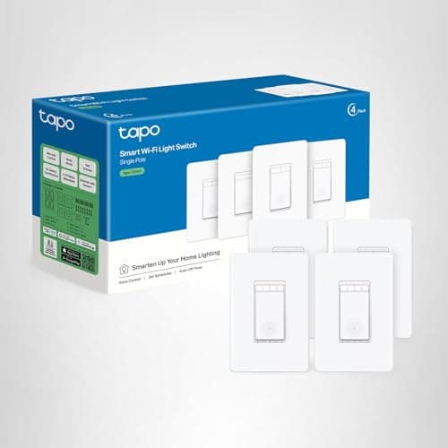 TP-Link Tapo Smart Dimmer Switch, Single Pole, Neutral Wire Required, 2.4GHz Wi-Fi Light Switch Compatible with Alexa and Google Home, UL Certified, No Hub Required, White, Tapo S5 thumbnail 8