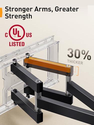 Soporte de TV Perlegear UL Articulado de Movimiento Completo para 42-90" (hasta 60kg)