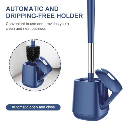 Miniatura de Paquete de 3 Cepillos de Inodoro SetSail con Tapa Automática 4