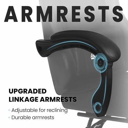 Silla Gamer N-GEN GAMING Ergonómica con Descansapiés y Soporte Lumbar