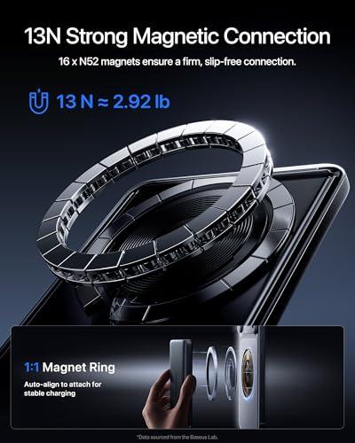 Miniatura de Power Bank Baseus Picogo AM52 MagSafe Qi2.2 25W y 10,000mAh 8