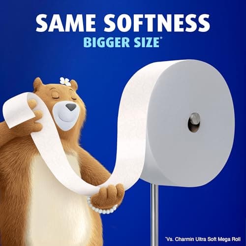 Charmin Toilet Paper Ultra Soft, Forever Roll Starter Kit, 1 Holder, 2 Rolls, 2-ply Bath Tissue thumbnail 10