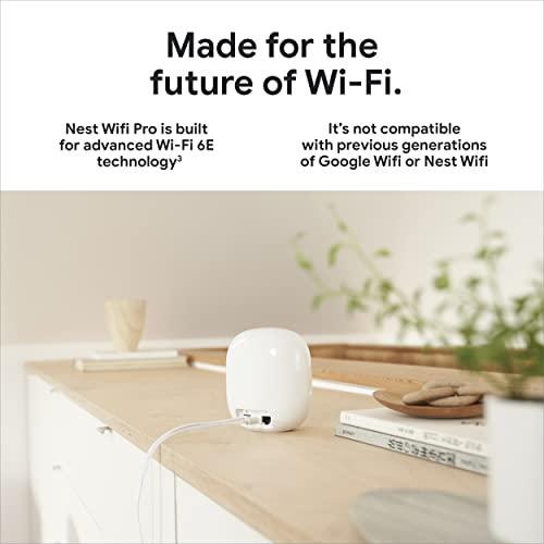 Miniatura de Google Nest WiFi Pro 6E (Paquete de 3) – Sistema Wi-Fi Mesh Rápido y Confiable 11