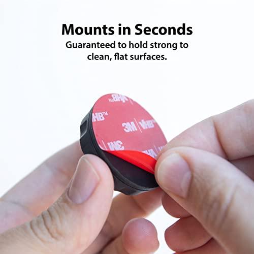 Miniatura de Soportes Adhesivos Impermeables Elevation Lab TagVault™ para AirTag (Paquete de 4) 3