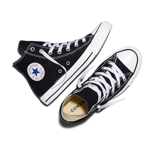Converse Unisex Adult Chuck Taylor All Star High Top, Black, 9.5 Womens/7.5 Mens thumbnail 7