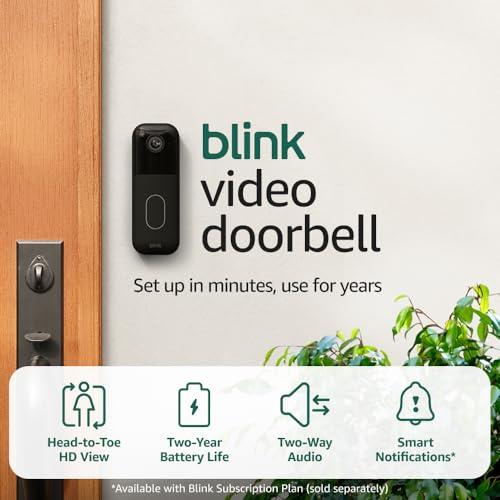 All-new Blink Video Doorbell + Outdoor 4 – Wireless smart security cameras, head-to-toe HD view, two-year battery life. Sync Module Core included – 1 camera system + Video Doorbell thumbnail 6