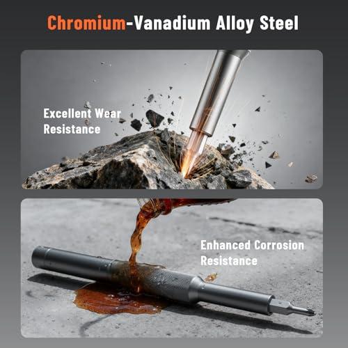 KATERK 25 en 1: Juego de Desarmadores de Precisión Magnéticos para Electrónica