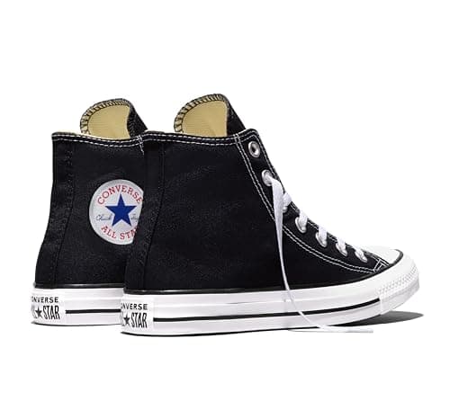 Converse Unisex Adult Chuck Taylor All Star High Top, Black, 9.5 Womens/7.5 Mens thumbnail 8
