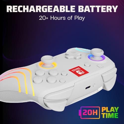 PDP Afterglow Wave Wireless RGB Gaming Controller for Nintendo Switch 2 thumbnail 3
