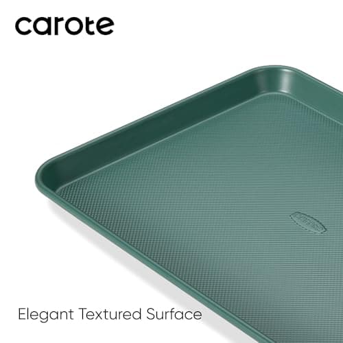 Juego de 3 Charolas para Hornear CAROTE – Verde Olivo Profundo