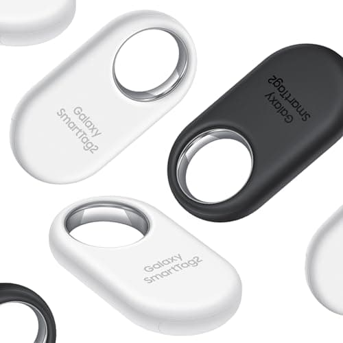Miniatura de Samsung Galaxy SmartTag2, Rastreador Bluetooth, Paquete de 4 (2 Negros, 2 Blancos) 3