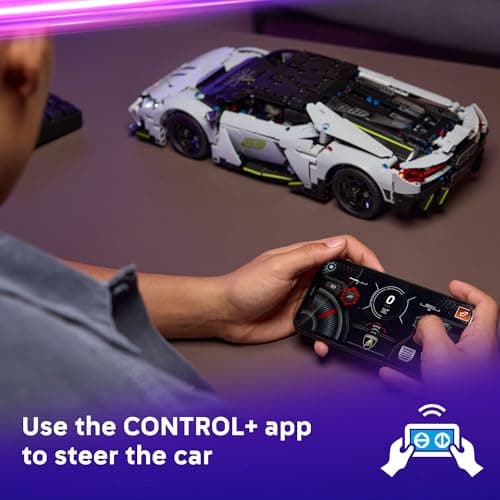 Miniatura de LEGO Technic Lamborghini Revuelto: El Súper Coche Deportivo para Armar 3