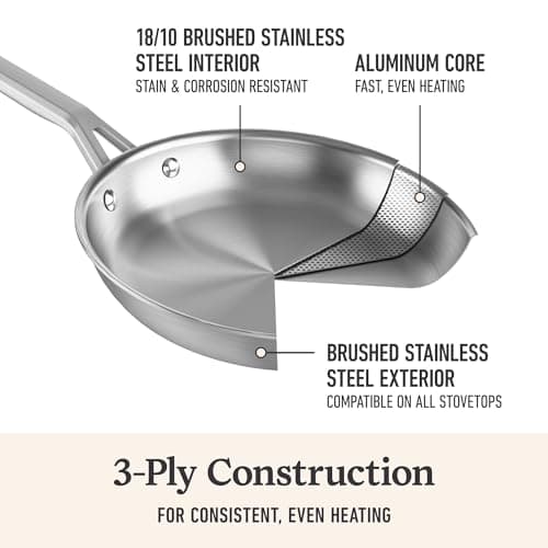 Calphalon Stainless Steel 8-Piece Cookware Set