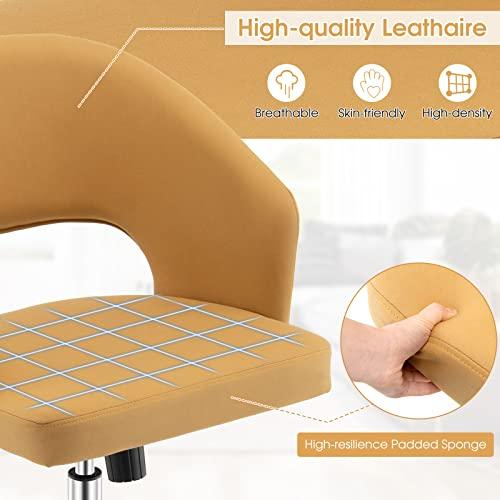 Silla de Oficina Giantex Moderna y Cómoda con Altura Ajustable