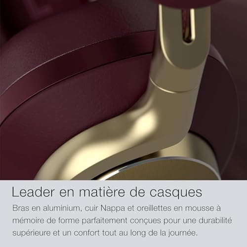 Bowers & Wilkins Px8 Over-Ear Wireless Headphones, Royal Burgundy thumbnail 5