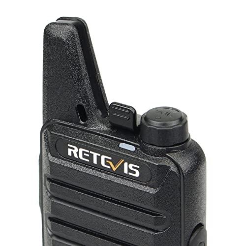 Retevis RT22 Walkie Talkies for Adults, Two Way Radios Long Range Rechargeable, VOX Handsfree, Mini Compact Walkie Talkie with USB Charger, for School Church Restaurant (6 Pack) thumbnail 20