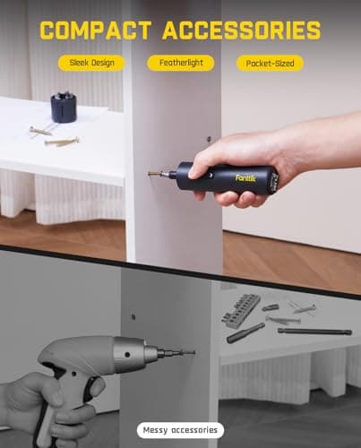 Miniatura de Desarmador Eléctrico Inalámbrico Fanttik S1 Capsule (Gris) 4