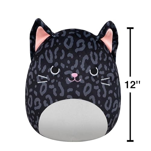 Miniatura de Squishmallows Original 12in Xiomara The Mischievous Black Panther – Official Jazwares Plush (Medium-Sized) 4