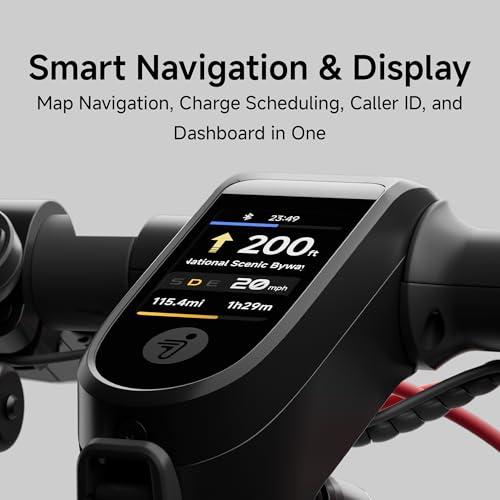 Segway Ninebot F3 Electric Scooter, 20 MPH w/ 44-Mile Range, 10" Tubeless Tires, Front Hydraulic & Rear Elastomer Suspension, UL2271/2272 Certified thumbnail 6