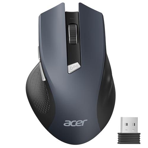 Mouse Inalámbrico Acer 2.4GHz con DPI Ajustable y 6 Botones