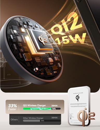 15W MagSafe for JOYROOM, Fast Qi2 Certified 4-in-1 MagSafe Charging Station for Apple, Wireless Charger for iPhone 17/16/15 Pro Max, Pixel 10/9, iWatch, AirPods 4/3/2/Pro(Cable& 30 thumbnail 3