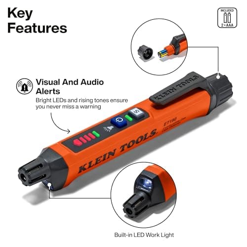 Klein Tools ET190 Compact Gas Leak Detector thumbnail 3
