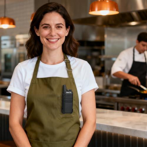 Retevis RT22 Walkie Talkies for Adults, Two Way Radios Long Range Rechargeable, VOX Handsfree, Mini Compact Walkie Talkie with USB Charger, for School Church Restaurant (6 Pack) thumbnail 10