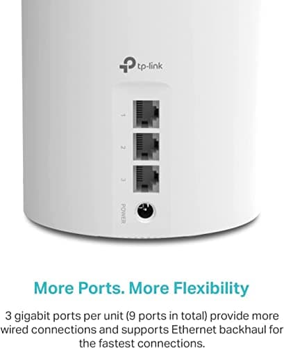 TP-Link Deco X55 AX3000 WiFi 6 Mesh System, Deco X55(3-Pack) thumbnail 4