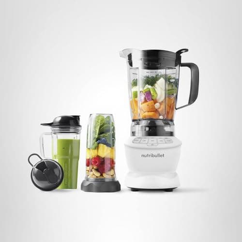 Licuadora nutribullet Combo 1200W – Blanco Mate