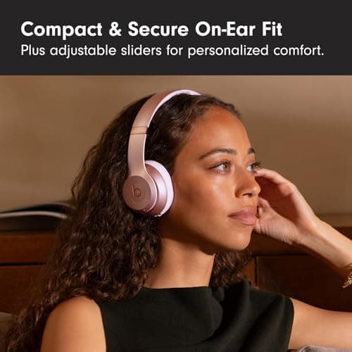 Beats Solo 4 Inalámbricos: Sonido Potente, 50h Batería, Ligeros (Exclusivo Amazon)
