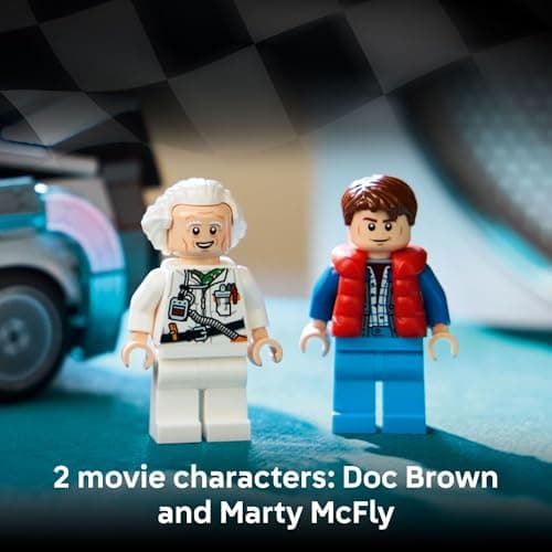 LEGO Speed Champions Time Machine from Back to the Future 77256 thumbnail 5