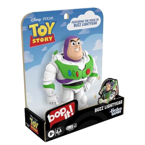 Hasbro Gaming Bop It! Edición Buzz Lightyear de Disney Pixar | Juego Oficial para Niños 8+