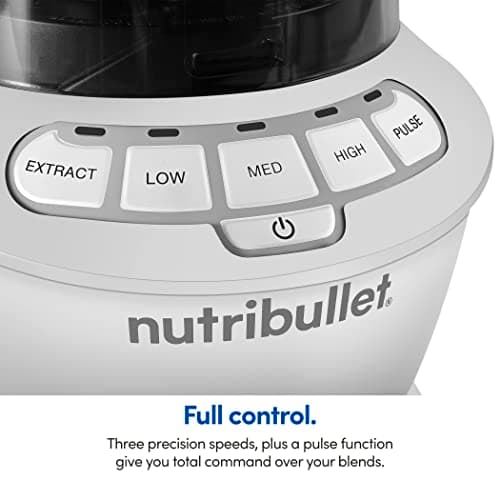 Licuadora nutribullet Combo 1200W – Blanco Mate