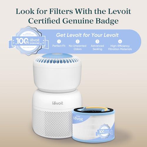 LEVOIT Air Purifier for Home Bedroom with HEPA Filter, White Noise Sound Machine and Blue Light-Free Night Light Support Better Sleep, AHAM VERIFIDE, 5 Air Quality Monitor, Smart W thumbnail 7