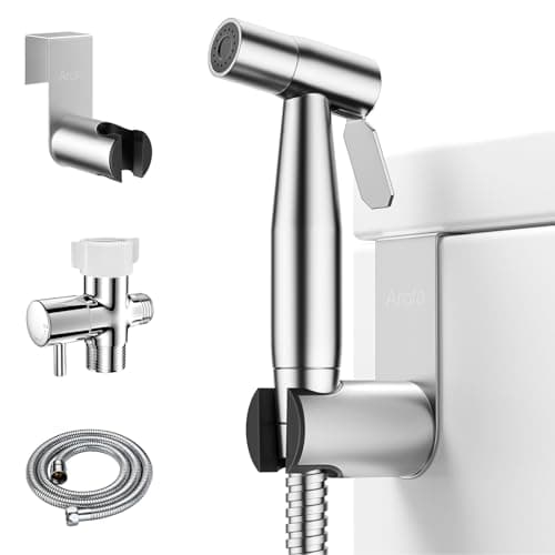 Rociador de Bidé Arofa Portátil para Inodoro - Presión Ajustable