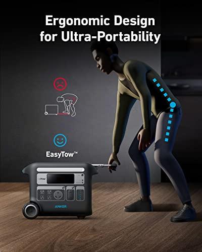 Anker SOLIX F2000 Portable Power Station, PowerHouse 767, 2400W Solar Generator, GaNPrime Battery Generators for Home Use, LiFePO4 Power Station for Outdoor Camping, and RVs (Solar thumbnail 4