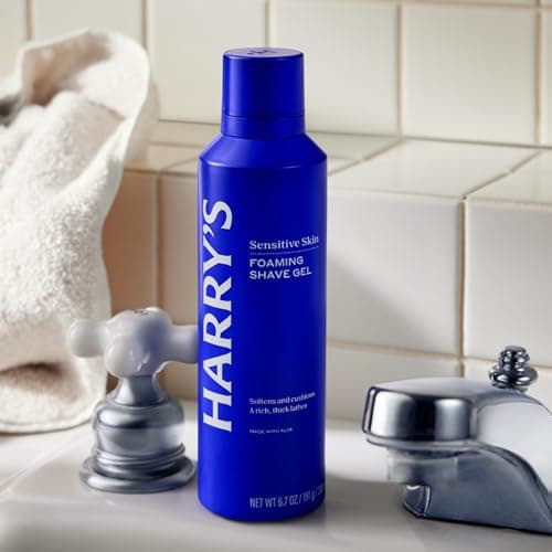 Harry's Gel de Afeitar en Espuma con Aloe (Paquete de 3 de 6.7 oz)