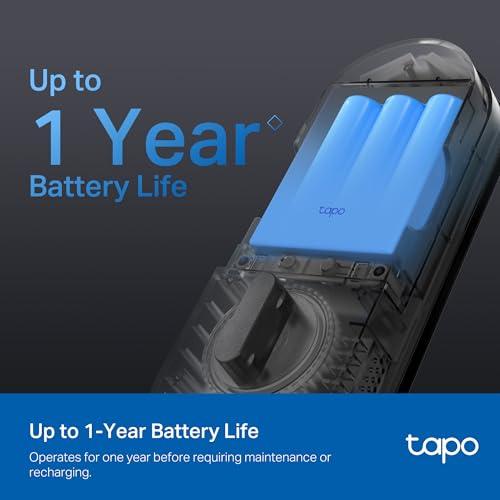 Tapo Smart Wi-Fi Deadbolt Door Lock - Fingerprint Recognition, Keyless Tactile Buttons & in-App Monitoring, Auto-Lock, IP54, BHMA Certified, Compatible with Standard Door Sizes, Ta thumbnail 5