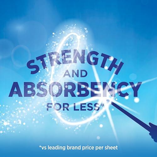 Sparkle Tear-A-Square Paper Towels, 12 Double Rolls - Strong 2-Ply Towels for Kitchen Cleanup and Everyday Messes thumbnail 2