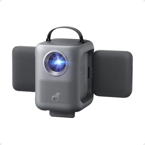 Anker Nebula P1i Portable Projector with WiFi and Bluetooth by soundcore, Flippable Design,1080P FHD, 4K Support, 380 ANSI Lumens, Auto Focus/Keystone, All-Glass Lens, Built-in Spe