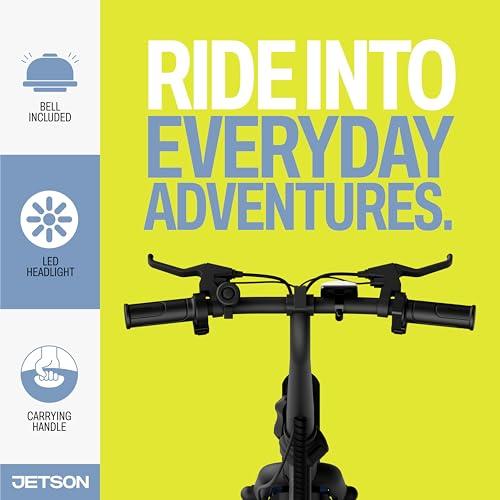 Jetson Bolt Pro Max Electric Bike, Portable Electric Bike with Carry Handles, Folding Design, and Twist Throttle, Up to 15.5 Mph, 14-Inch Tires, Age 12+ thumbnail 3