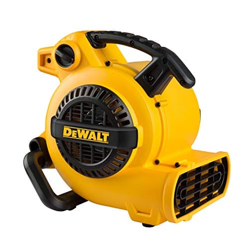 Ventilador Industrial Portátil DEWALT: Potente Secador de Piso, 276W, 3 Velocidades