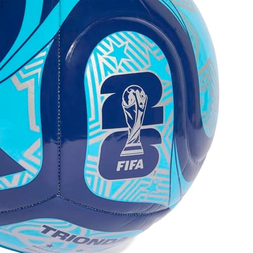 Miniatura de Balón de fútbol Adidas Unisex Copa del Mundo, Índigo Noche/Rosa/Plata, Talla 3 5