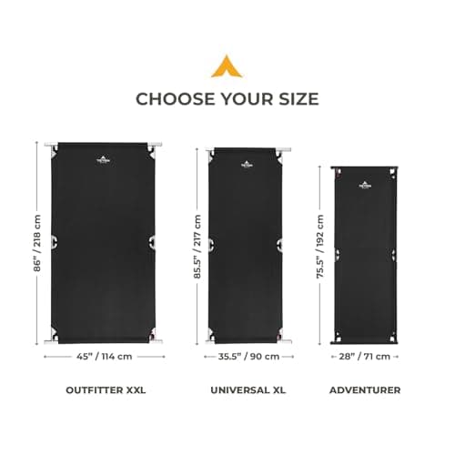 Catri Teton Outfitter XXL: Resistente, Plegable y Extra Cómoda para Camping