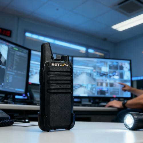 Retevis RT22 Walkie Talkies for Adults, Two Way Radios Long Range Rechargeable, VOX Handsfree, Mini Compact Walkie Talkie with USB Charger, for School Church Restaurant (6 Pack) thumbnail 17