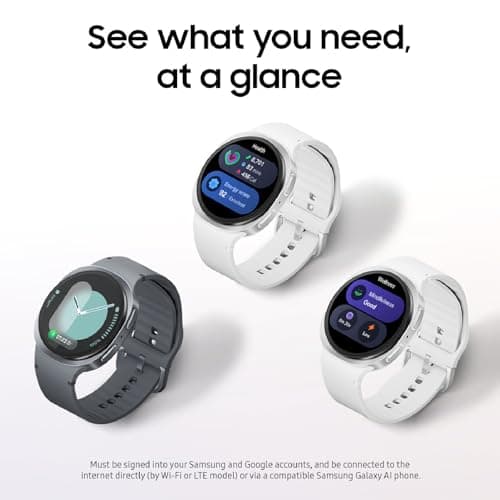Samsung Galaxy Watch 8 40mm Bluetooth, Diseño Cushion, Coaching de Sueño y Energy Score, Grafito [Versión EE. UU., Garantía Exclusiva 2 Años]